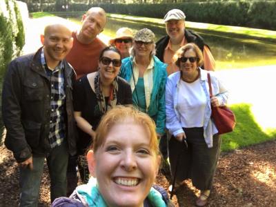 Some of the Rev. Tommy Dillon Entourage at Bloudel Reserve